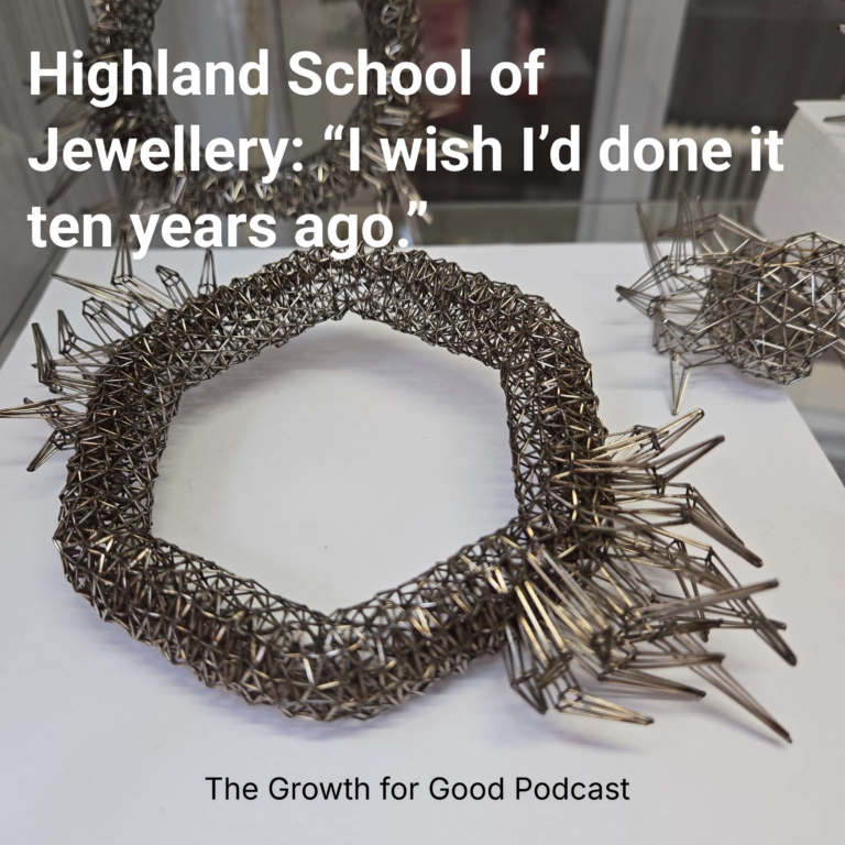 In just two and a half hours, complete beginners leave the Highland School of Jewellery with a silver ring they’ve made themselves -and with it, a spark of confidence that ignites a journey of personal growth and self-discovery.